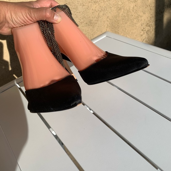 Sasha Too pumps sandals satin pointy toe size 6.5B - Picture 8 of 15